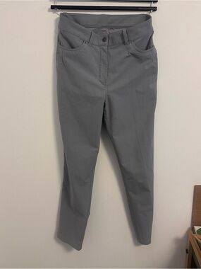 Lulu Women's Gray Slim Stretch Golf Pants